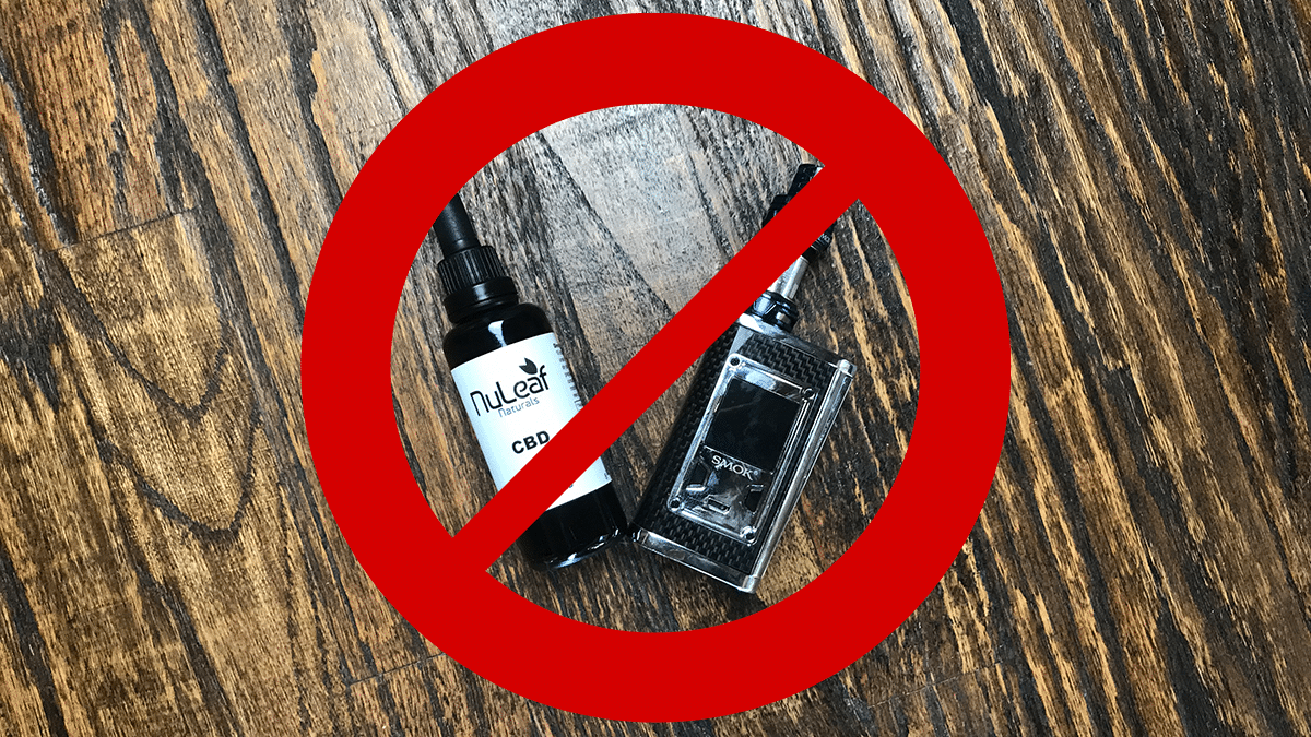 Can I Vape CBD Oil Tincture?