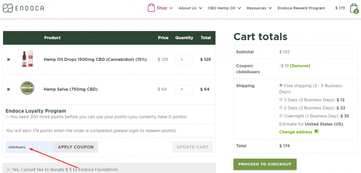 Endoca Reviews & Coupon Code for 2022 CBD Oil Users