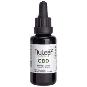 NuLeaf Naturals High Potency Full Spectrum CBD Oil Drops Tincture