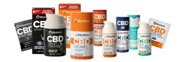 Myaderm CBD Cream Products