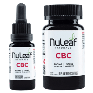 NuLeaf Naturals CBC Oil Tinctures and Capsules