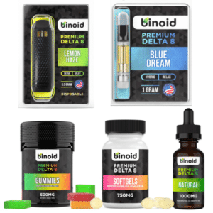 Binoid Delta 8 Products