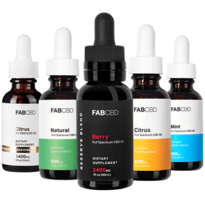 Fab CBD Oil Tinctures