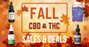 First Day of Fall CBD and Delta 8 Sales and Deals