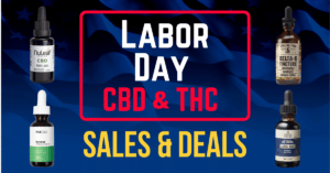 Labor Day CBD and Delta 8 Sales and Deals
