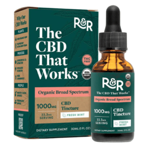 R&R CBD THC-Free Broad Spectrum Tincture