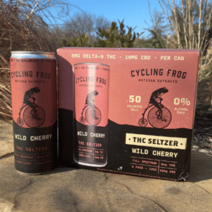 Cycling Frog Delta 9 THC Seltzer Drinks