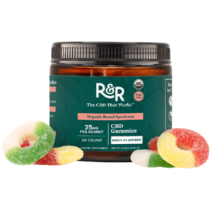 R&R CBD Broad Spectrum THC-Free Gummies