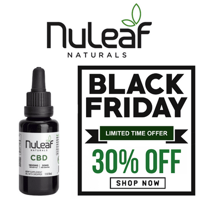 NuLeaf Naturals Black Friday Sale